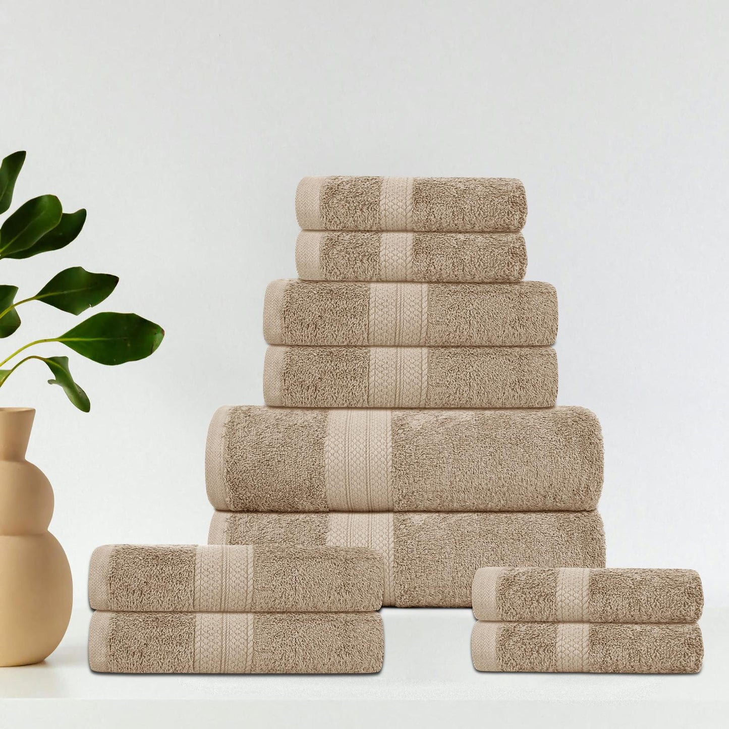 12X Luxury 100% Cotton Bath Towel Set