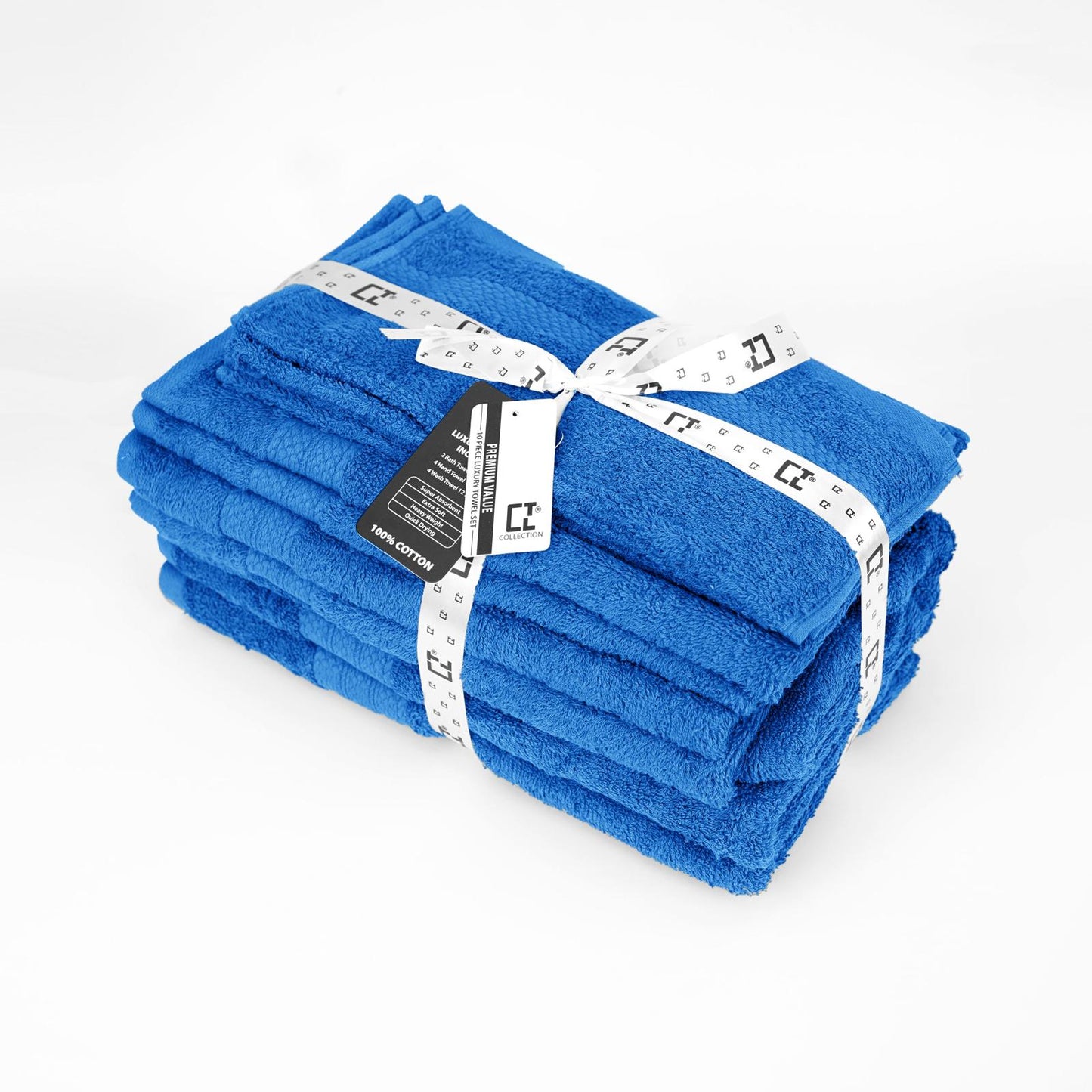 12X Luxury 100% Cotton Bath Towel Set