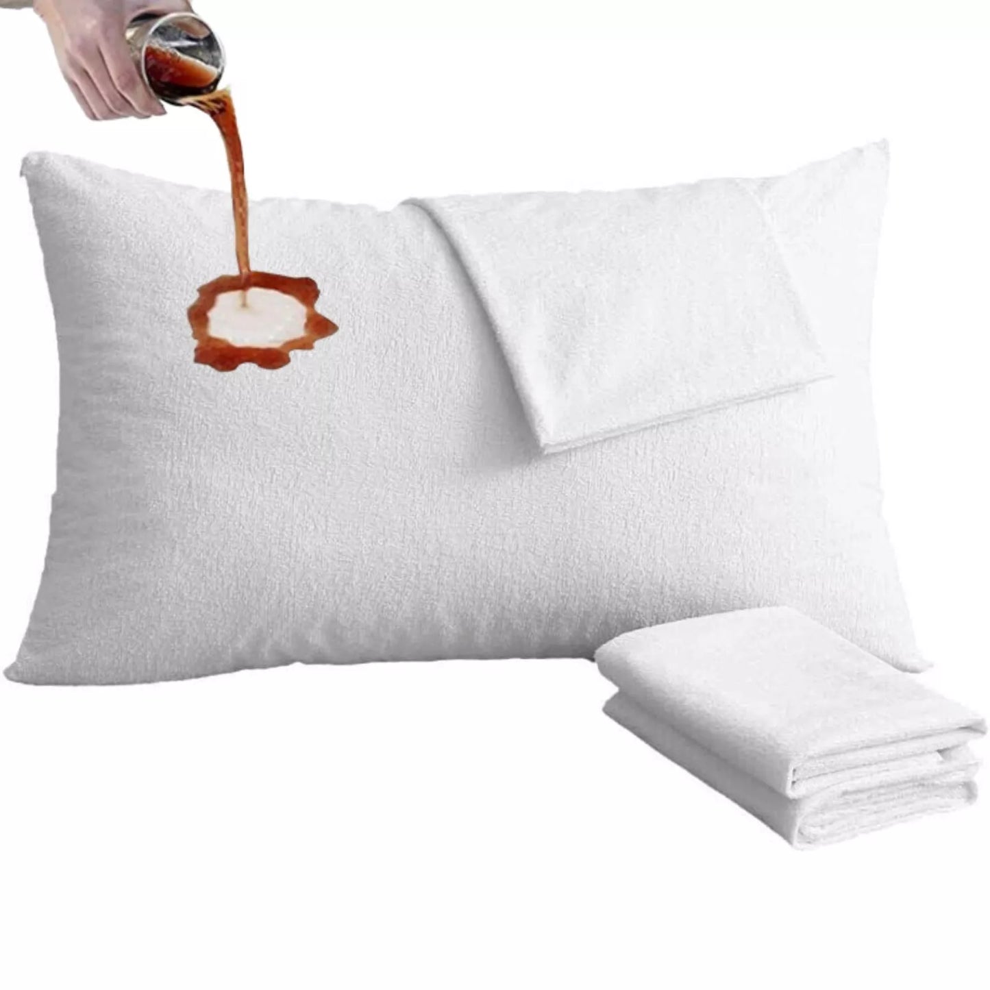 Terry Pillow Protector (Pack of 2)