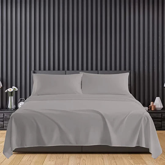 200TC 100% Egyptian Cotton Luxury Flat Sheet - Single, Double, Super King