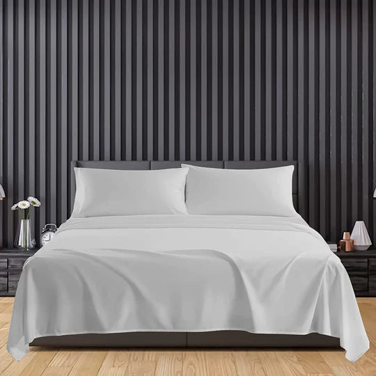 200TC 100% Egyptian Cotton Luxury Flat Sheet - Single, Double, Super King