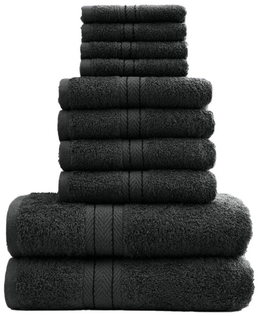 12X Premium 100% Egyptian Cotton Bath Towels Set